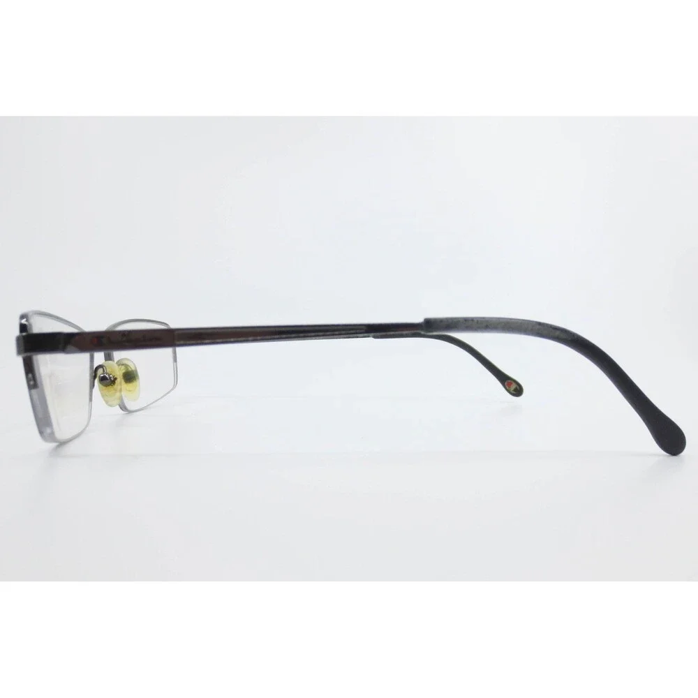 Champion CU8003 CA01 Gunmetal Gray Semi-Rimless Rectangular Eyeglass Frames